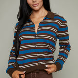Sofia Long Sleeve Polo Cardigan