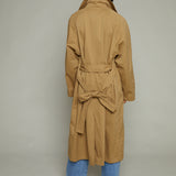Breslin Belted Long Trench Coat
