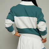 Olivia Rugby Brushed Fleece Sweatshirt