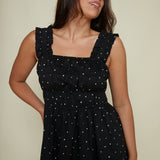 Vera Polka Dot Midi Dress