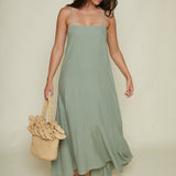 Josie Linen Maxi Sundress