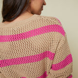 Nilsa Striped Knit Sweater