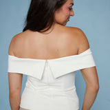 Avery Off Shoulder Bow Top