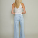 Jenna Low Slung Palazzo Jeans - Chateau