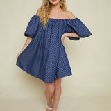 Ruthie Polka Dot Mini Dress