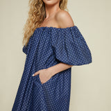 Ruthie Polka Dot Mini Dress
