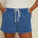 Leon Knit Short - Vintage Indigo