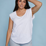 Tulsa Slub Jersey Tee - White