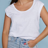 Tulsa Slub Jersey Tee - White