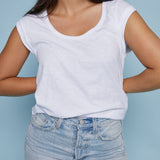 Tulsa Slub Jersey Tee - White