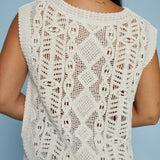 Anita Crochet Sweater Top