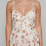 Harlowe Embroidered Eyelet Midi Dress