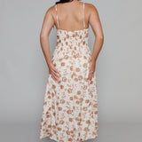 Harlowe Embroidered Eyelet Midi Dress