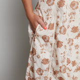 Harlowe Embroidered Eyelet Midi Dress