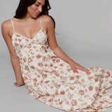 Harlowe Embroidered Eyelet Midi Dress