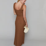 Reese Textured Stretch Maxi Dress