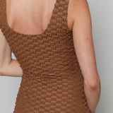 Reese Textured Stretch Maxi Dress