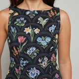 Jeanette Floral Jacquard Mini Dress