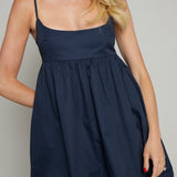 Estelle Bubble Hem Mini Dress