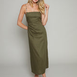 Dezie Bead Detail Midi Dress