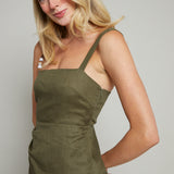 Dezie Bead Detail Midi Dress