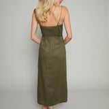 Dezie Bead Detail Midi Dress