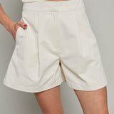 Ramona Pleated Tailored Short