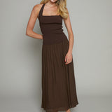 Cindy Flowy Midi Skirt