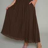 Cindy Flowy Midi Skirt