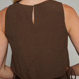 Mae Side Tie Top
