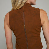 Olivia Mock Neck Fitted Tank