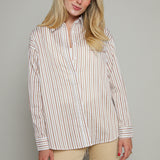 Blaire Oversized Striped Button Down