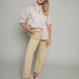 Blaire Oversized Striped Button Down