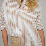 Blaire Oversized Striped Button Down