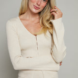 Alani Ribbed Knit Cardigan