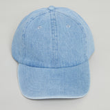 Denim Cotton Baseball Hat