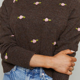 Nora Rose Embroidered Pull Over Sweater