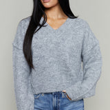 Whitney Slouchy V Neck Sweater