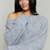 Whitney Slouchy V Neck Sweater