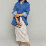 Jazz Organic Oversized Denim Shacket