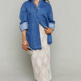 Jazz Organic Oversized Denim Shacket