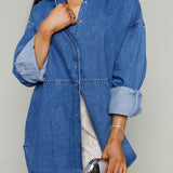 Jazz Organic Oversized Denim Shacket
