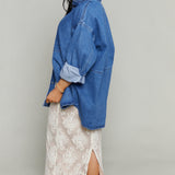 Jazz Organic Oversized Denim Shacket