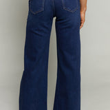 Lana High Rise Utility Wide Leg Jeans - Calluna