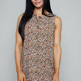 Devry Multicolored Block Mini Dress