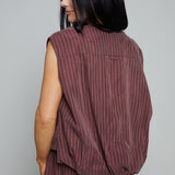 Benny Oversized Cargo Zip Vest