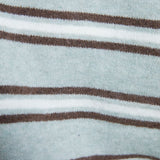 Phoebe Relaxed Striped Cardigan - Aqua Cloud
