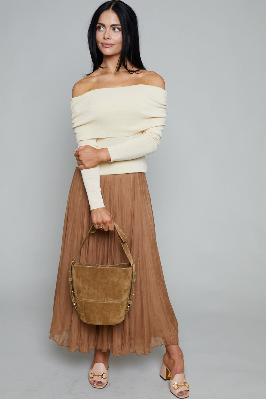 Polly Airy Midi Skirt