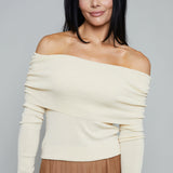 Birdie Off The Shoulder Sweater