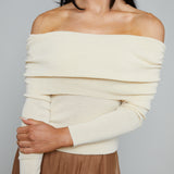 Birdie Off The Shoulder Sweater